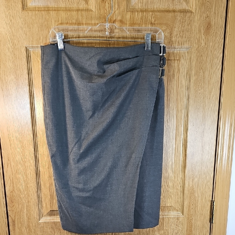 DKNY Charcoal Pencil Skirt